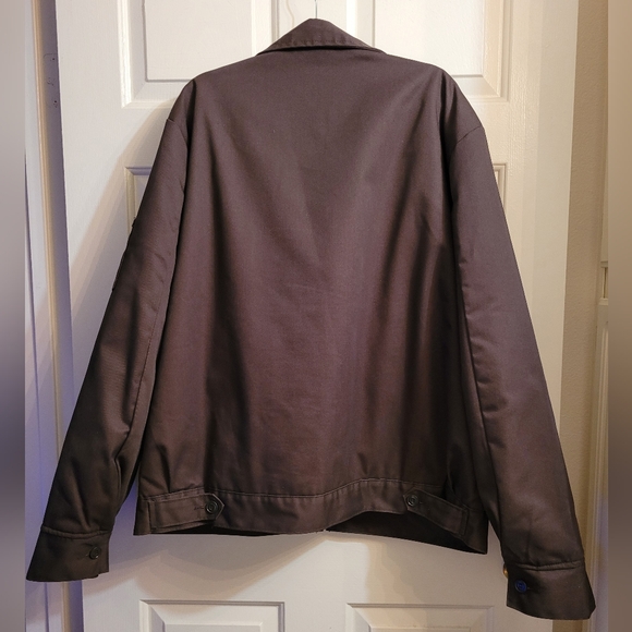 Dickies (Dark Brown) Men's Insulated Eisenhower Front-Zip Jacket - Picture 4 of 10